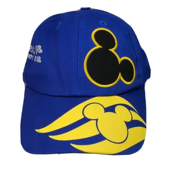 DISNEY Mickey Mouse OCEANEER CLUB Embroidered Strapback Adult Cap Hat‎ 1799