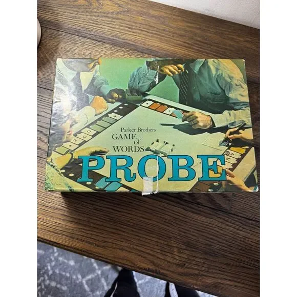 Vintage 1964 Game of Words Probe Parker Brothers complete game