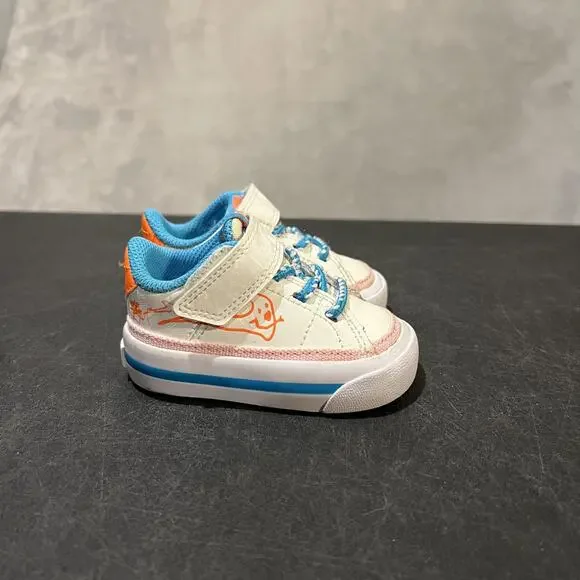 Nike Court Legacy Shoes Toddler Size 2C White Pink Wild and Free DZ2815-100