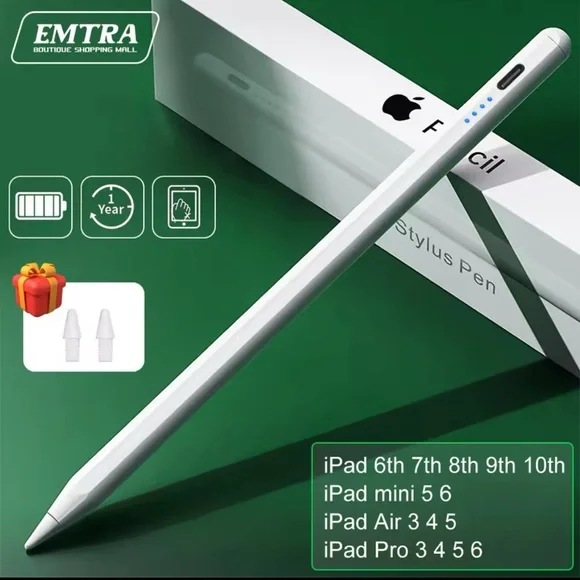 White Stylus Pen for iPad