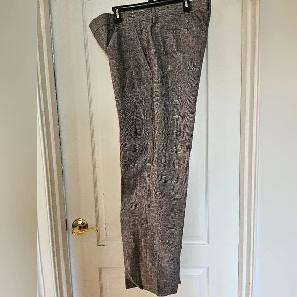 Banana Republic Men's Gray Pin Striped Pants W Hint Of Blues NWT 36/32