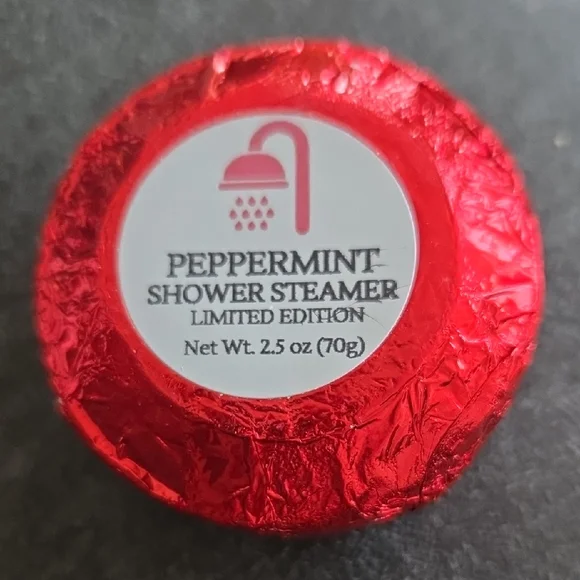 Peppermint Shower Steamer - Red Foil Limited Edition