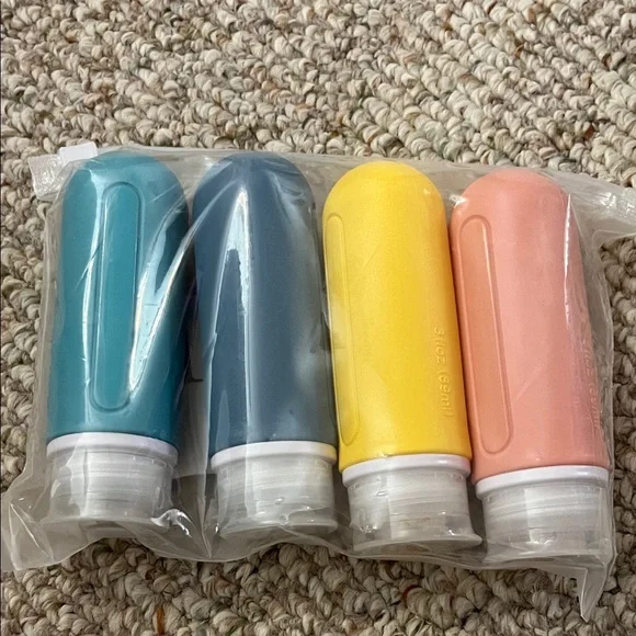 Travel Silicone Bottles Set