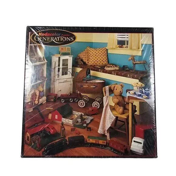 Kodak Generations 1940 Toy Room Jigsaw Puzzle 750 Pieces Rose Art‎ Sealed 2005