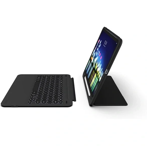 ZAGG Slim Book Go Wireless Keyboard Folio Case for Apple iPad Pro 11-inch Black