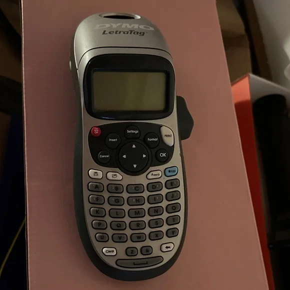 Dymo LetraTag Handheld Label Printer - Silver and Black