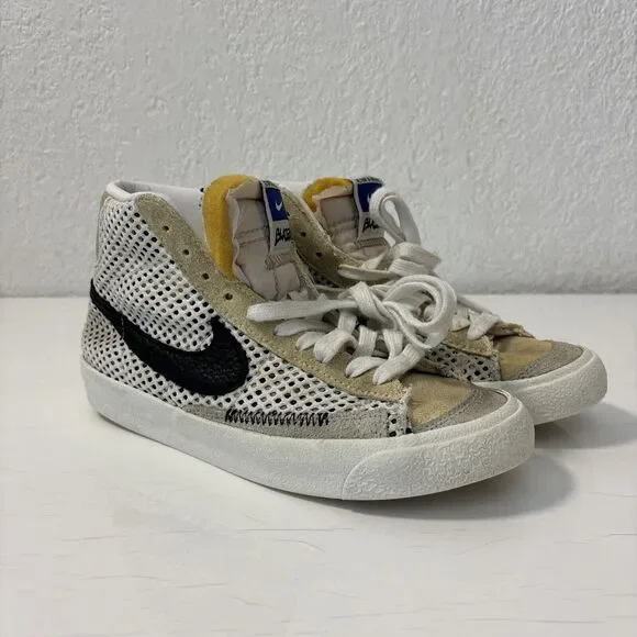 Authentic Nike Blazer Mid '77 GS Alter & Reveal Sneakers DO7138-100 Sz 5.5y