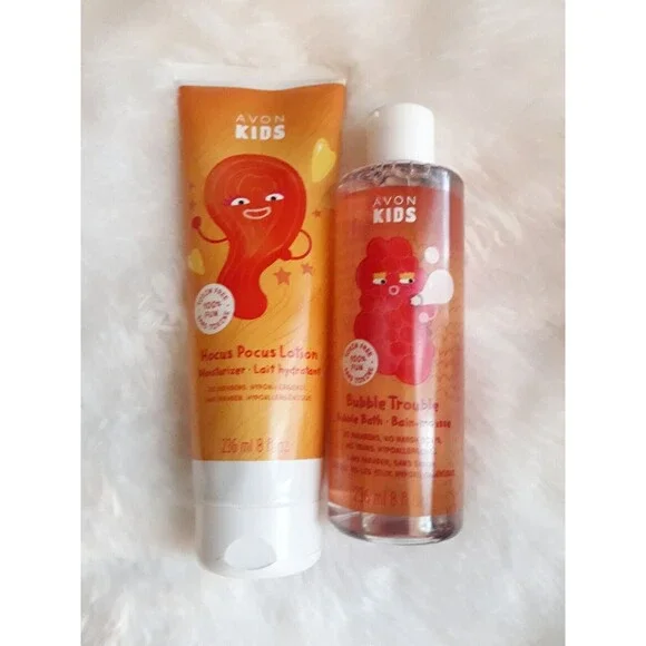 Avon Kids Bubble Trouble Bubble Bath & Hocus Pocus Lotion (Scented) - SEALED!!!
