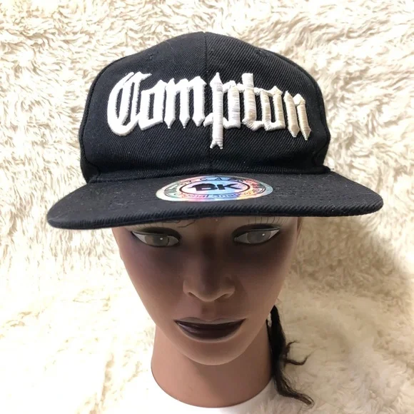 Vintage BK Caps Black Original Snapbacks Compton
