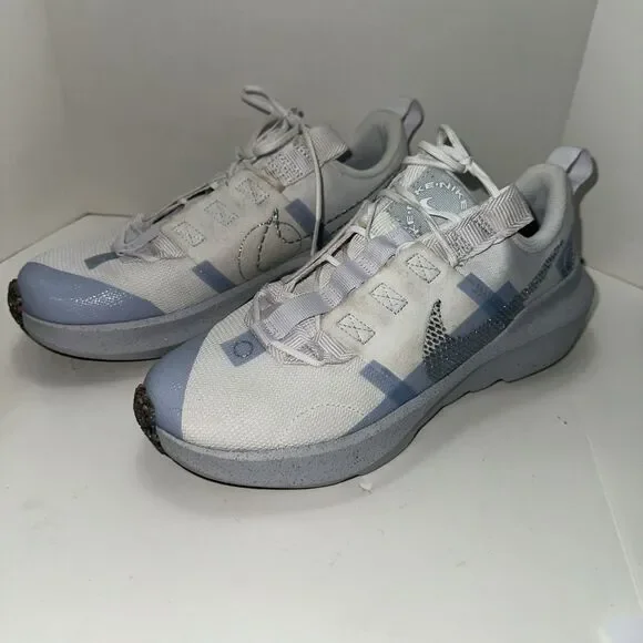 Size 5Y (GS) - Nike Crater Impact Low White Blue