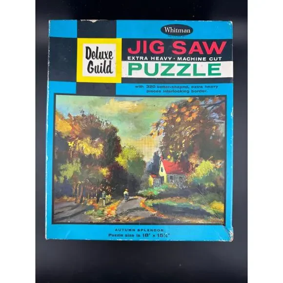 Vintage Deluxe Guild Puzzle - Autumn Splendor