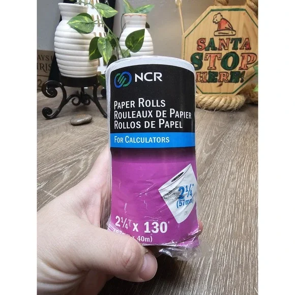 2-Pack NCR Paper Rolls 2-1/4
