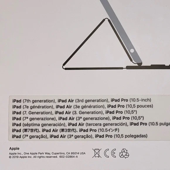 iPad Smart Keyboard, Charcoal Grey