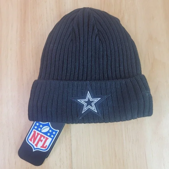 NFL Pro Standard Dallas Cowboys Paint The‎ City Beanie Black Unisex Ribbed NWT
