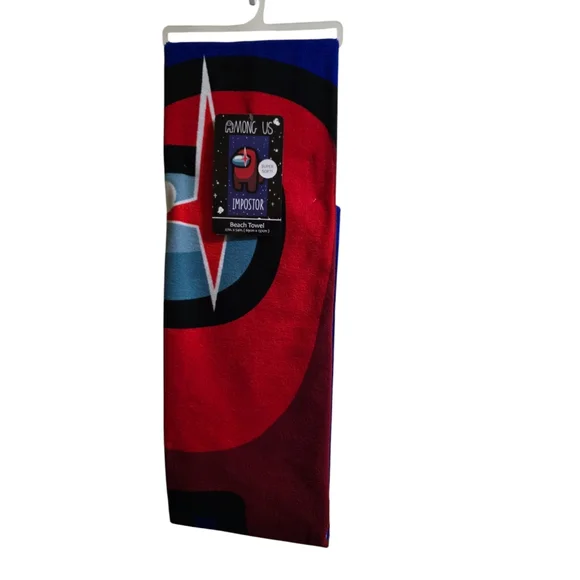 Among Us Impostor Absorbent Bath Beach Towel 27