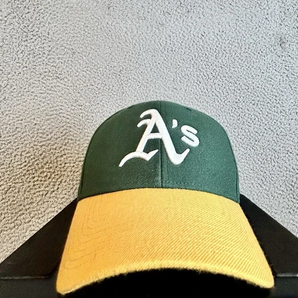 '47 Brand Oakland Athletics A's MLB Green Gold Adjustable Dad Hat Cap