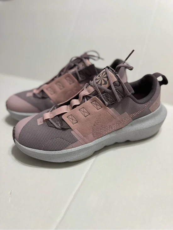 Nike Crater Remixa Sneakers Pink Mauve Girls Size 7Y