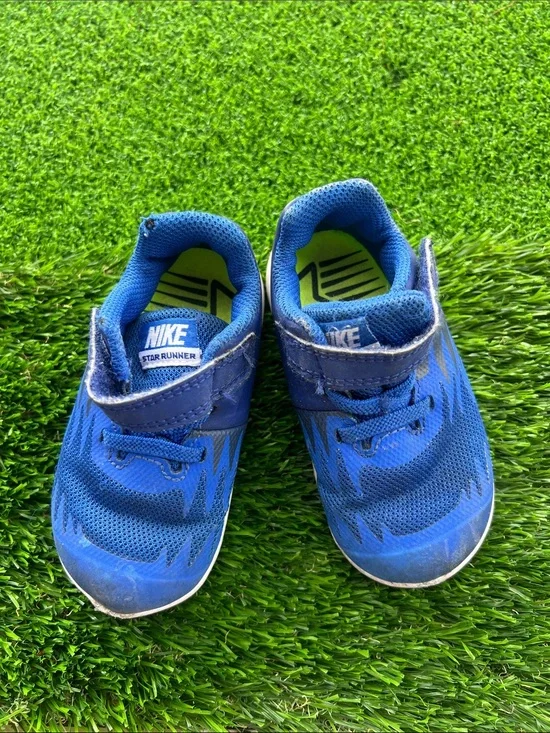 Nike Blue Kids' Star Runner Trail Sneakers