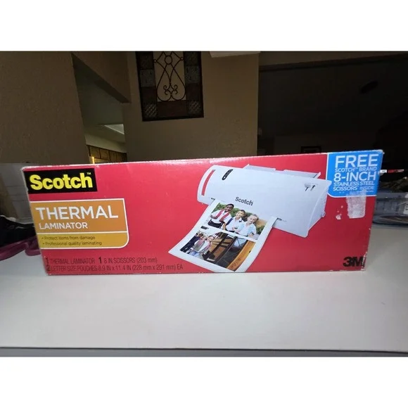 Scotch TL902A Thermal Laminator White 9