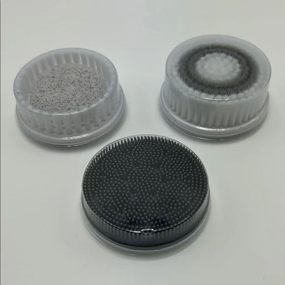 Set of Three Facial Cleansing‎ Brush Heads