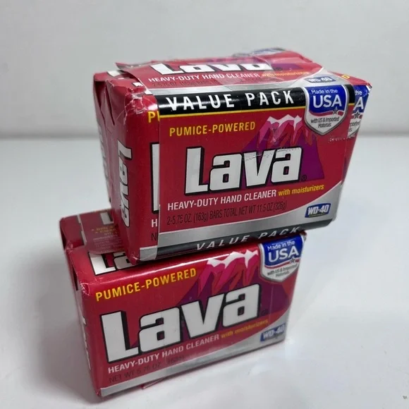 Lot of 4! Lava Soap‎ Heavy-Duty Hand Cleaner pumice powered 5.75 oz NEW