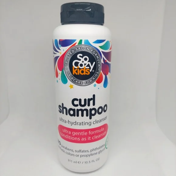 So Cozy kids Curl Shampoo 10.5fl oz (311ml) ultra-hydrating gentle cleanser