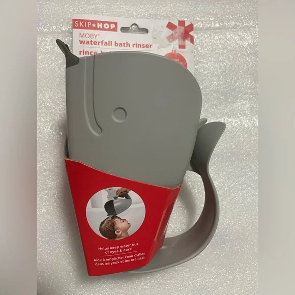 Skip Hop Gray Whale Bath Rinser