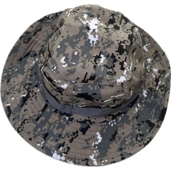 Military Jungle Type II Digital Camo Hat Size Large Muxin Camping Fishing