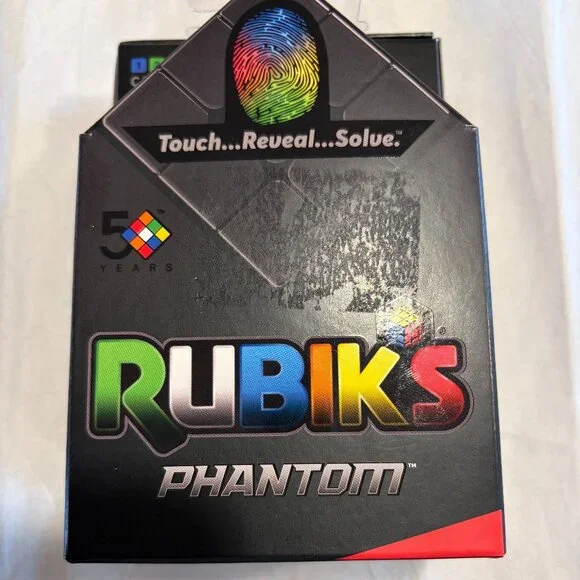 Rubik’s Phantom Touch Reveal Puzzle Cube Color Changing Brain Teaser