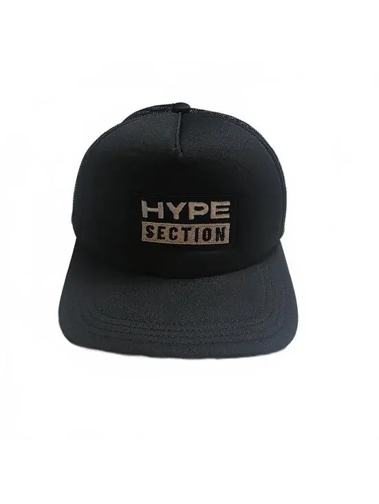Hype Section Black Mesh Snapback Hat