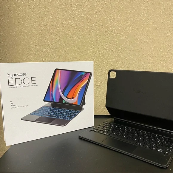 Typecase Edge Magnetic Keyboard Case for iPad Pro 12.9 5th,4th, 3rd Generation