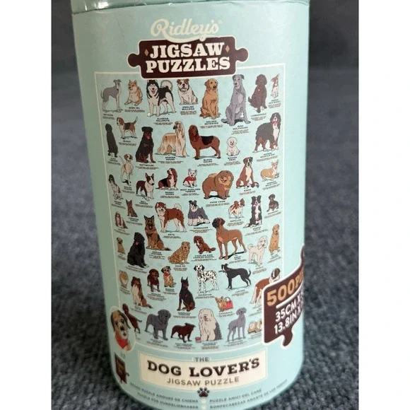 Ridley's Games Dog Lovers Jigsaw Puzzle 500‎ Pieces 13.8