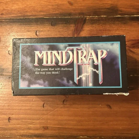 MindTrap Game (Pressman, 1996) Puzzles Murder Mystery Pre Owned