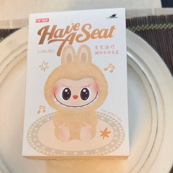 Pop Mart Labubu Have A Seat stuffed toy