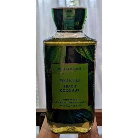 Bath & Body Works Waikiki Beach Coconut Shower Gel/Body Wash 10 oz NEW