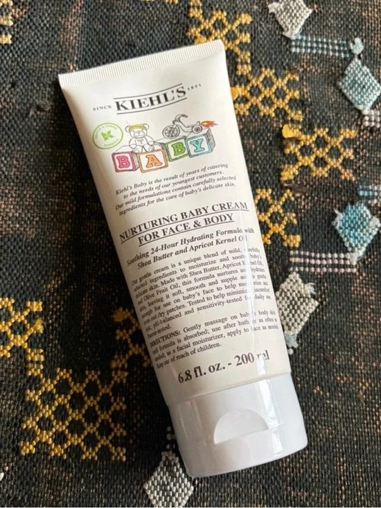 NWT Kiehls Nurturing Baby Cream for Face & Body size 200ml