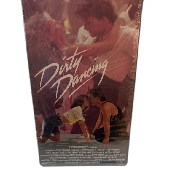 Dirty Dancing VHS Tape with Iconic Scenes