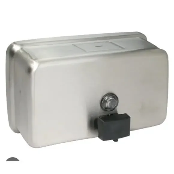 Bobrick ClassicSeries B-2112 Surface Mounted 40 oz. Soap Dispenser‎ Silver NEW