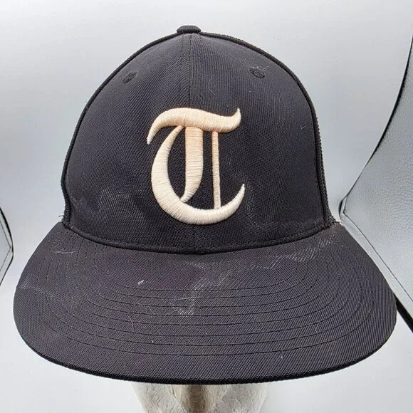 Pacific Headwear D-Series 405 S/M Black Mesh Trucker Baseball Hat Adjustable