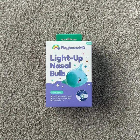 NEW playhouse md light-up narwhal nasal bulb 🤍