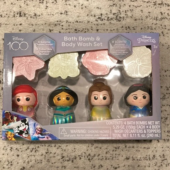 Disney Princess bath bomb and body wash set.**new in box**