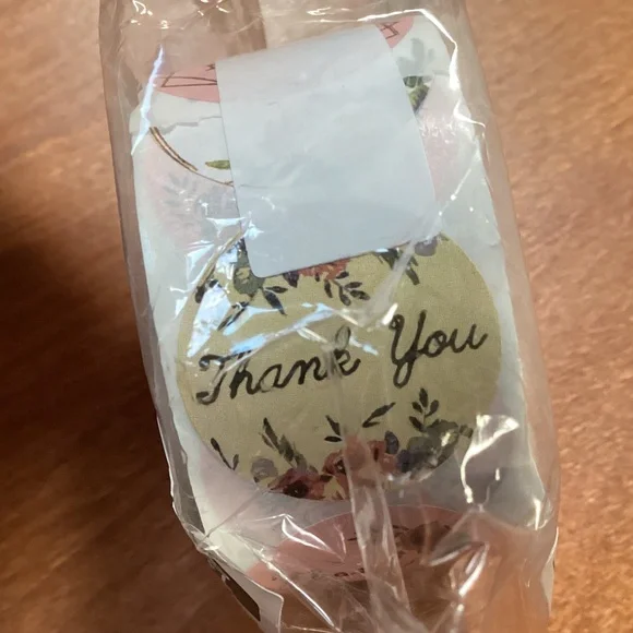 Thank You Stickers For Sale New 500 pieces/pack Waterproof labels 1” x 2.5 cm