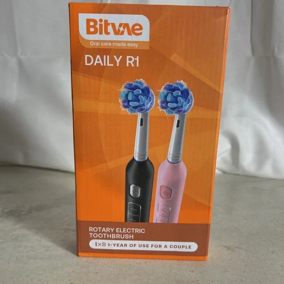 Bitvae Daily R1 Rotary Electric Toothbrush2 Pack