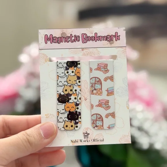 Pack of 2 Magnetic Bookmarks Wedding Souvenir Birthday Giveaways Sublimation Mag
