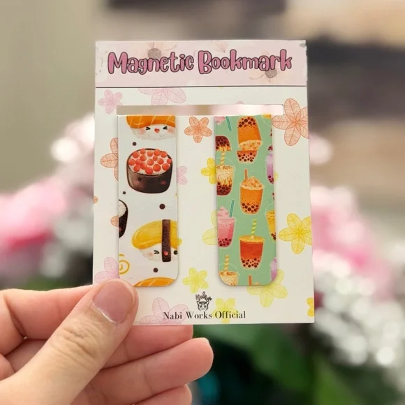 Pack of 2 Magnetic Bookmarks Wedding Souvenir Birthday Giveaways Sublimation Mag