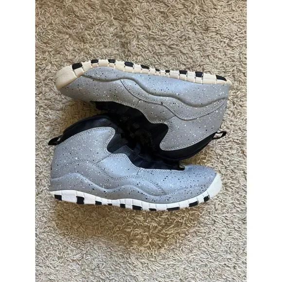 Nike Air Jordan 10 Retro Cement Size 5 Youth