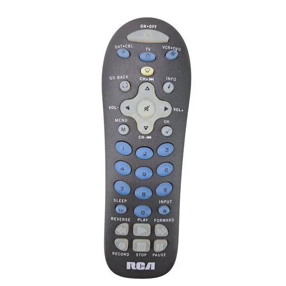 RCA Remote Control Model RCR311W Back Lit Lights Up Glows Tested Works OEM