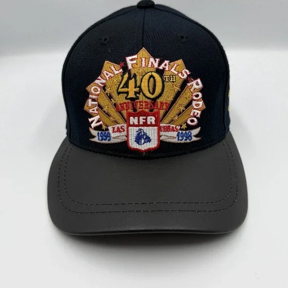 NATIONAL FINALS RODEO LIMITED ED. LAS VEGAS 1998 HAT 40th Anniversary NFR /1040