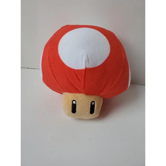 Nintendo Super Mario 1Up Plush Red‎ Mushroom 6in
