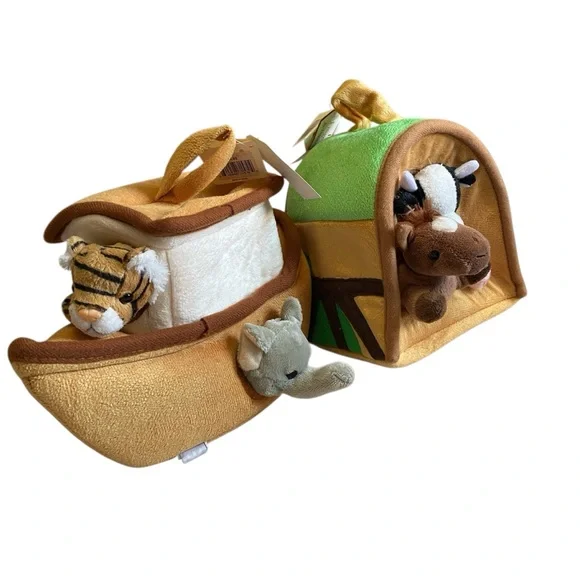 Unipak Finger Puppet Plush Barnyard Noah’s Ark